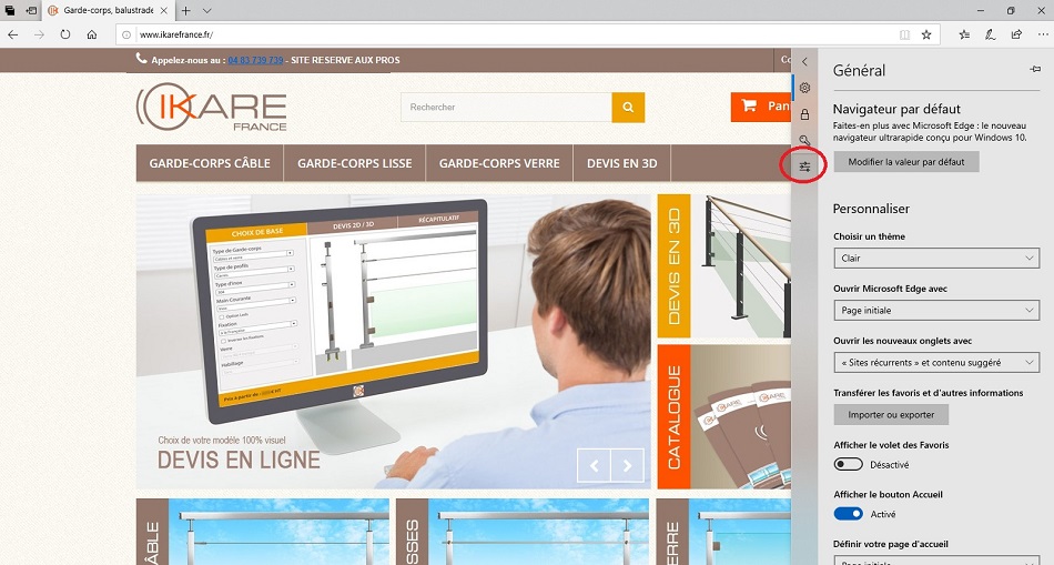 Activer Flash sur Internet Explorer, deuxième étape