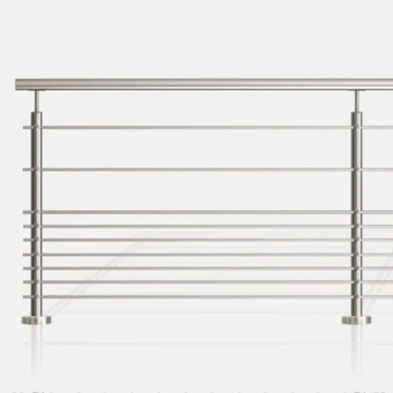 Garde-corps 9 lisses inox