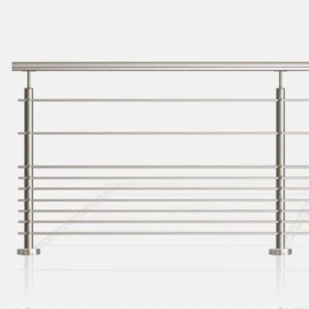Garde-corps 9 lisses inox
