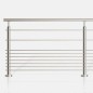 Garde-corps 9 lisses inox