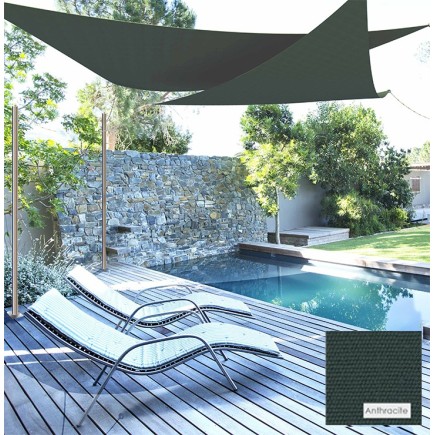 Voile d'ombrage triangle imperméable