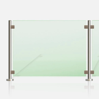 Clôture piscine en verre