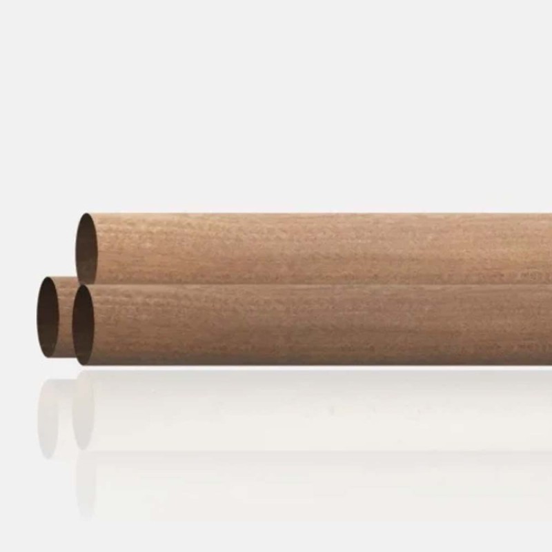 Main courante Ø42 bois de exotique pour intérieur/extérieur