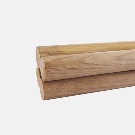 Main courante Ø42 bois de chêne pour intérieur
