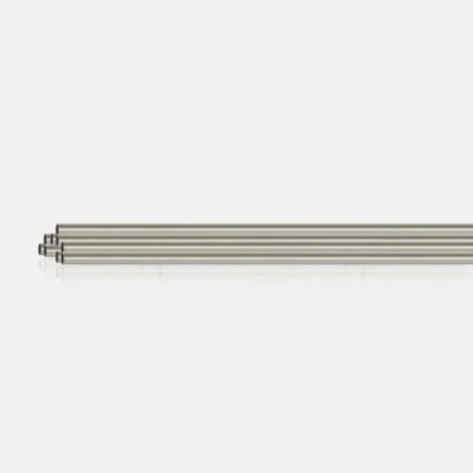 Tube Ø12x1mm inox 304 brossé pour intérieur