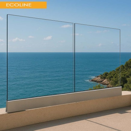 Garde-corps tout verre Ecoline