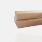Main courante 40x40mm bois de chêne pour intérieur