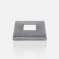 Cache platine carré inox