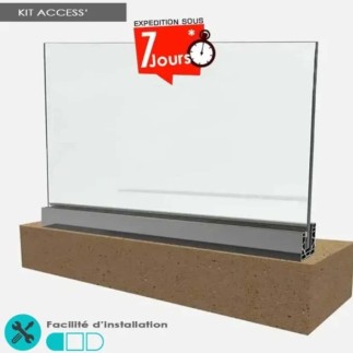Garde-corps tout verre Access 66/2