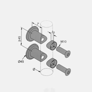 Platine anglaise design