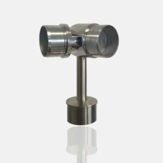 Support main courante orientable