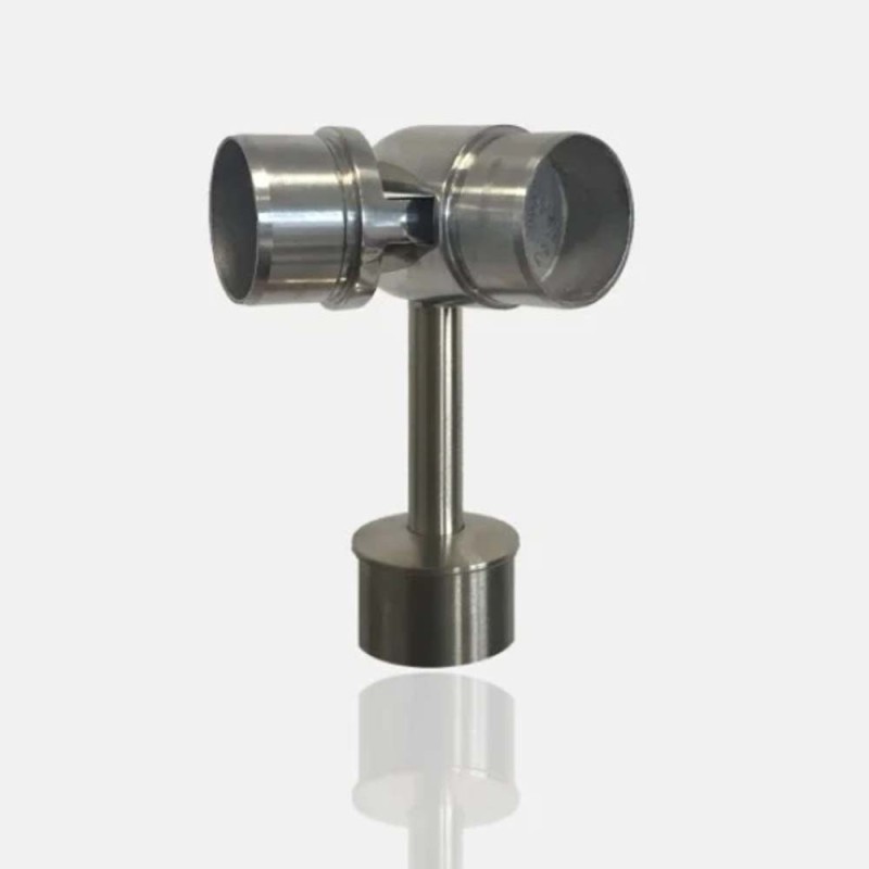 Support main courante orientable