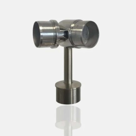Support main courante orientable