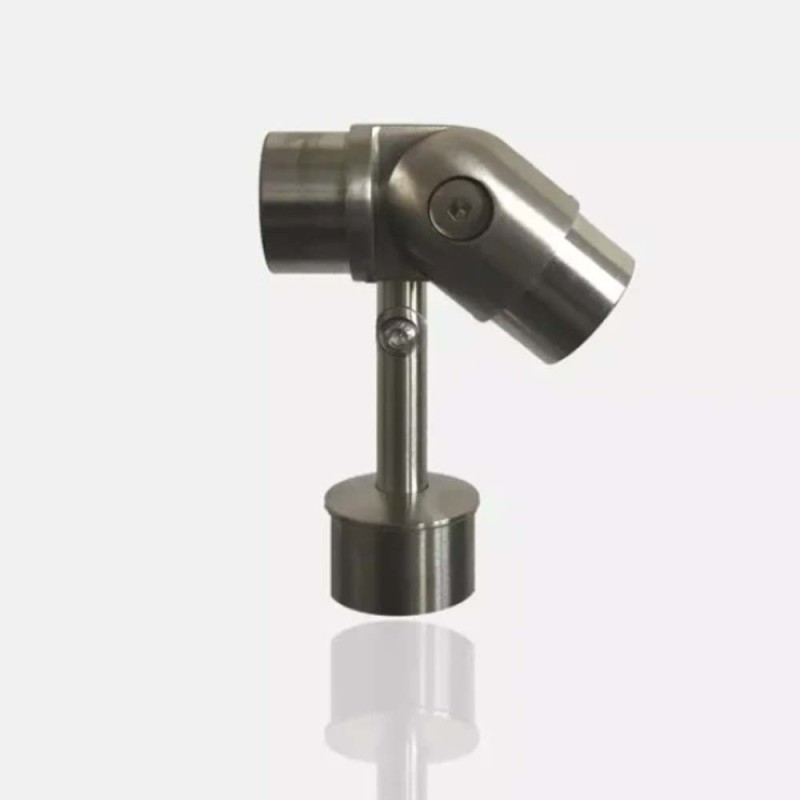 Support main courante inclinable orientable haut/bas