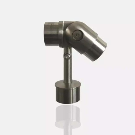 Support main courante inclinable orientable haut/bas