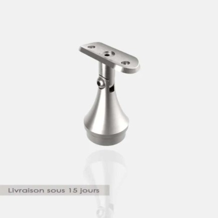 Support de main courante inclinable trompette