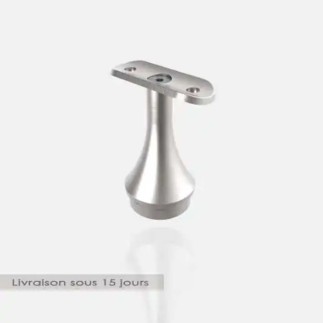 Support de main courante droit trompette
