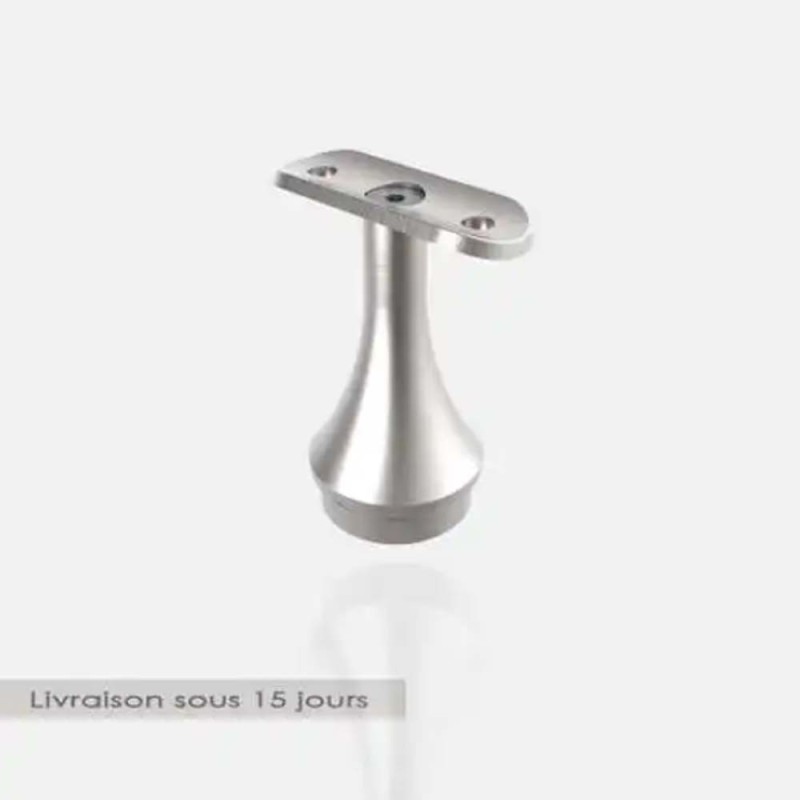 Support de main courante droit trompette