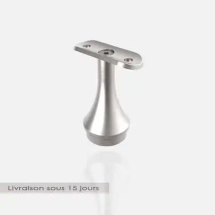 Support de main courante droit trompette