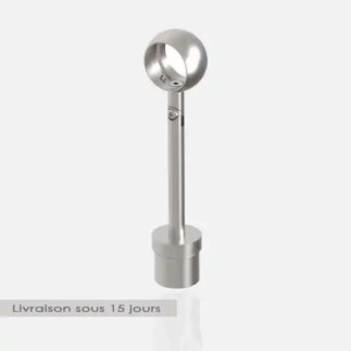 Support de main courante ajustable avec bague