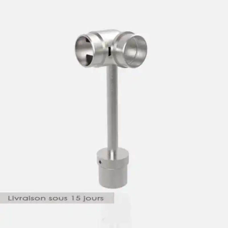 Support de main courante orientable droite et gauche réglable