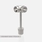Support de main courante orientable droite et gauche réglable