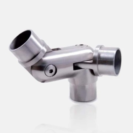 Raccord en T orientable inclinable