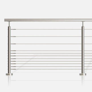 Garde-corps inox 11 câbles