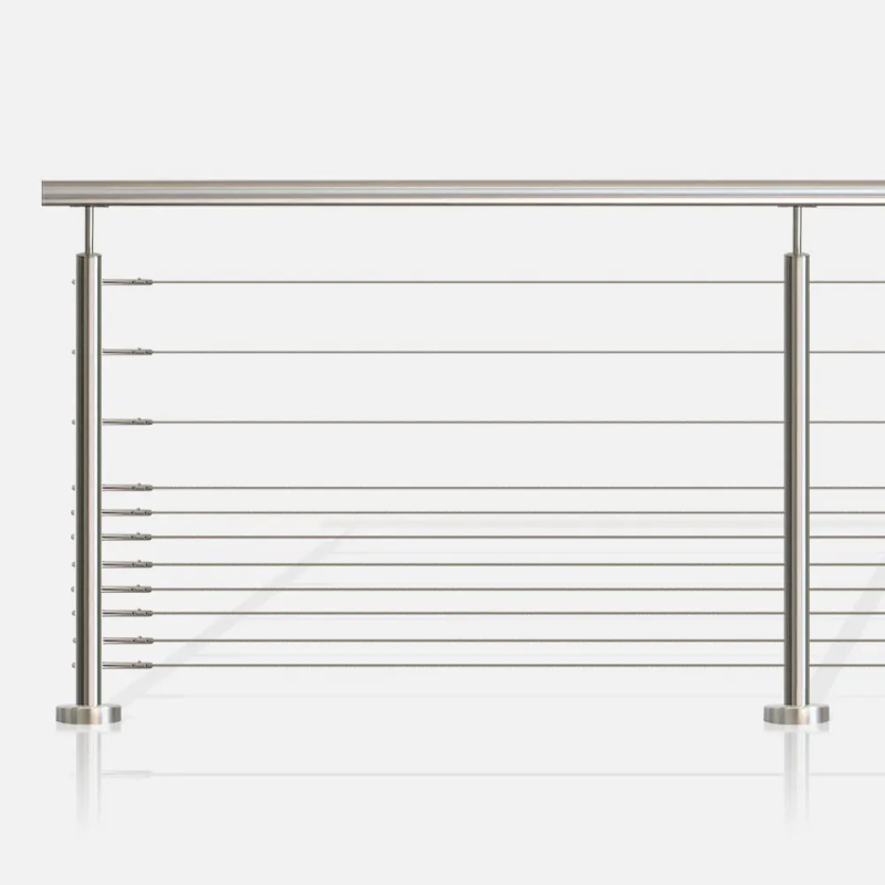 Garde-corps inox 11 câbles