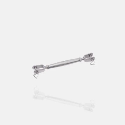 Ridoir inox double chapes
