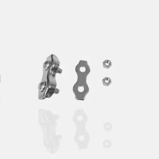 Serre-câble double à visser