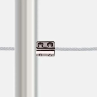 Anneau de serrage pour câble Ø4mm en deux parties