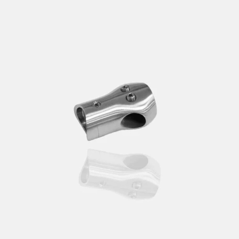 Support angle externe pour lisses Ø12mm