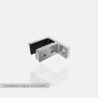 Connecteur d'alignement mural pour verre 16,76 à 21,52mm