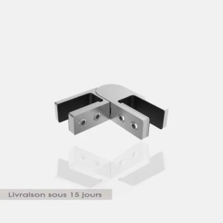 Connecteur d'alignement angle variable pour verre 16,76 à 21,52mm
