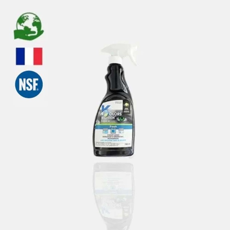 Désinfectant et dégraissant multi-surfaces