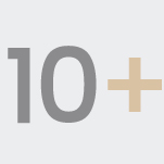 10+ ans d'expérience