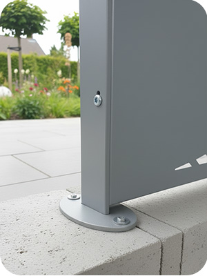 Poteau clôture Elite