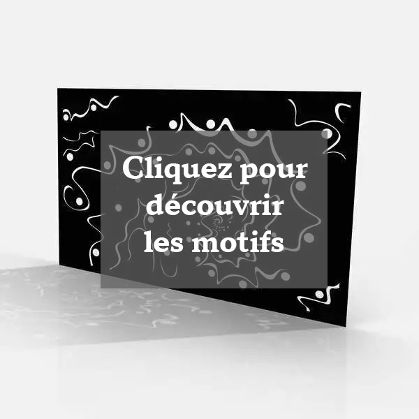 Tôle motif fractal